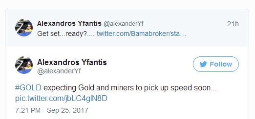 Alexandros Yfantis Tweet