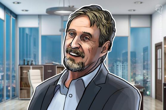 John McAfee: ‘Intel is Suing Me Over My Own Name’