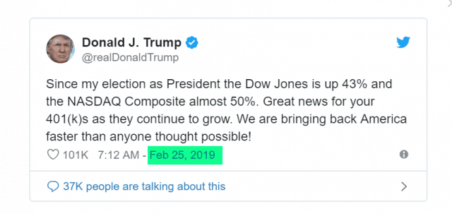 Trump Tweet