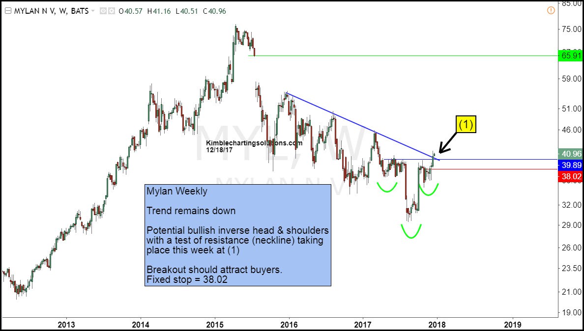 Mylan Inc: The Past 5 Years