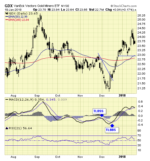 GDX Daily Chart