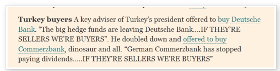Turkey Buyers