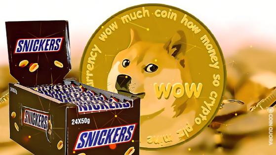 Snickers Getting Into Crypto Space Promoting Dogecoin