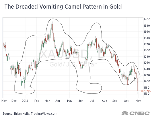 Gold's 'Vomiting Camel'