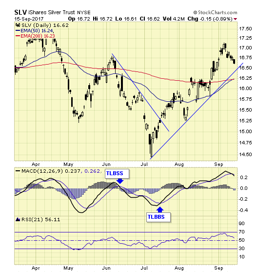 SLV Daily Chart