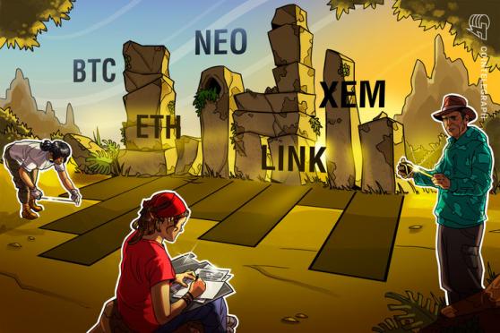 Top 5 Cryptocurrencies to Watch This Week: BTC, ETH, LINK, NEO, XEM