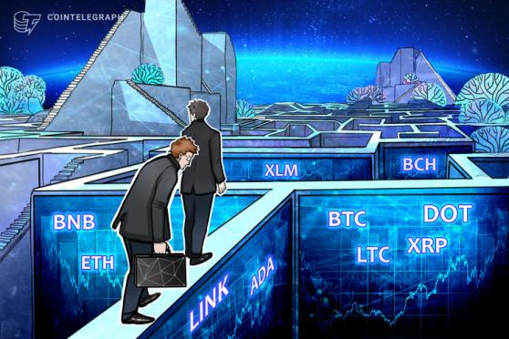 Price analysis 2/26: BTC, ETH, ADA, BNB, DOT, XRP, LTC, LINK, BCH, XLM 