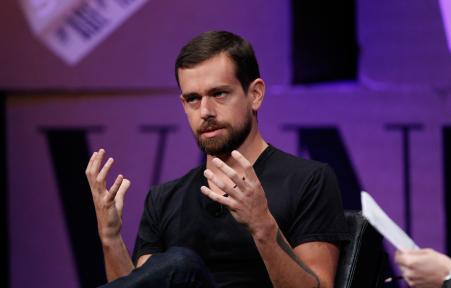 © Kimberly White/Getty Images for Vanity Fair. Square set its initial public offering price at  Wednesday night. Pictured above, CEO Jack Dorsey, who is also the leader of Twitter.