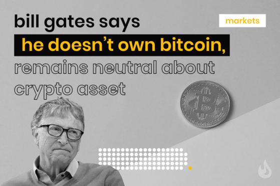 Bitcoin: Bill Gates rät von Kryptowährung ab - für alle, die ärmer sind als Elon Musk