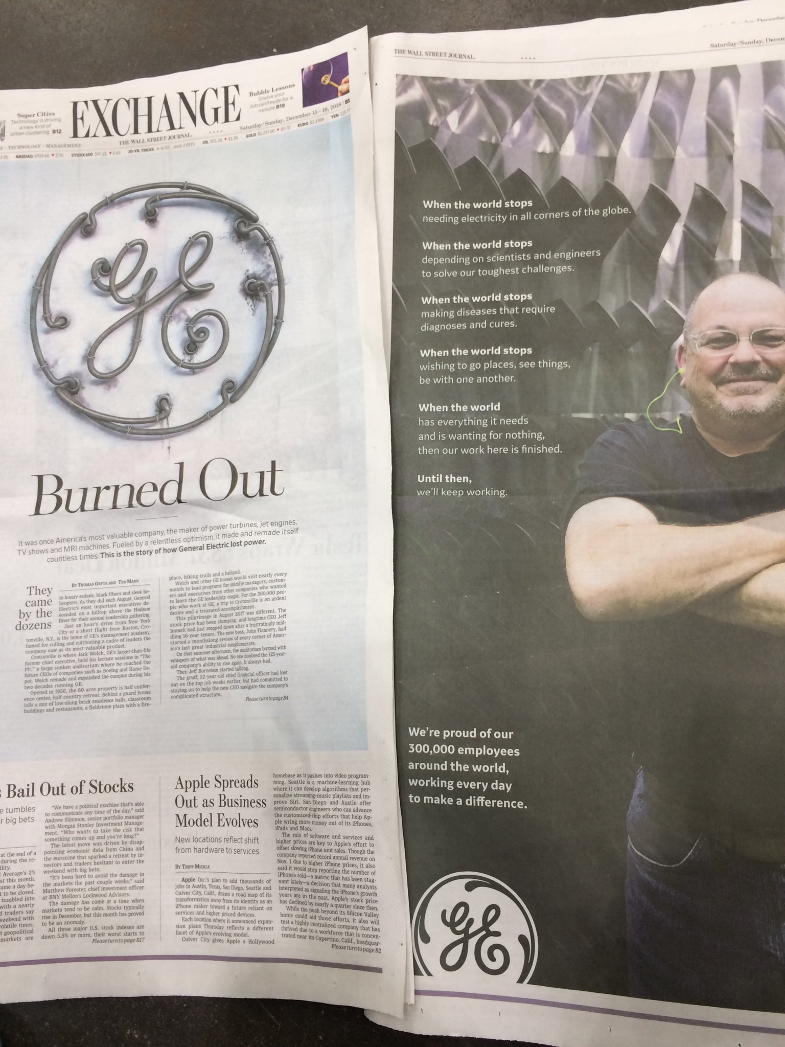 WSJ On General Electric