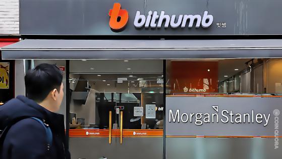 Morgan Stanley to Buy Stake in Bithumb Exchange for $440M