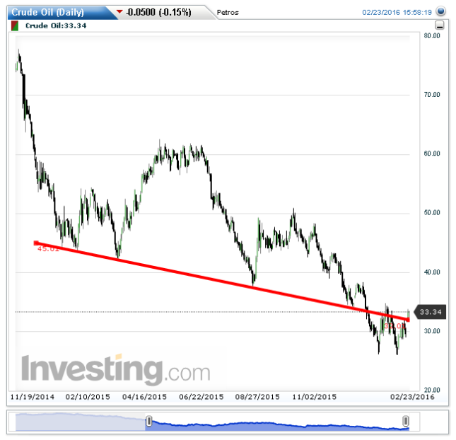 Daily Crude Oil