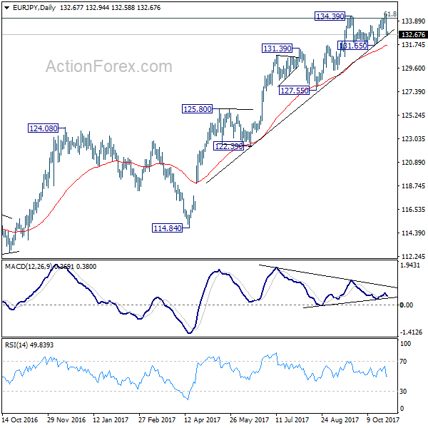 EUR/JPY Daily Chart