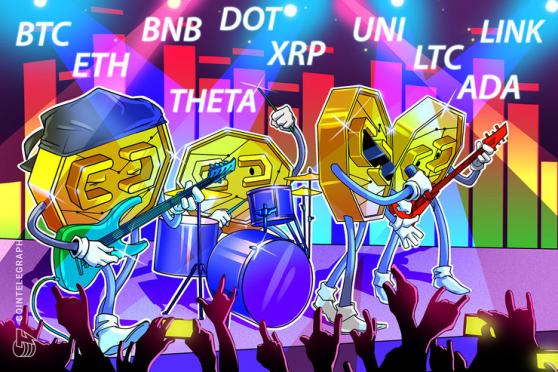 Price analysis 3/29: BTC, ETH, BNB, ADA, DOT, XRP, UNI, THETA, LTC, LINK  