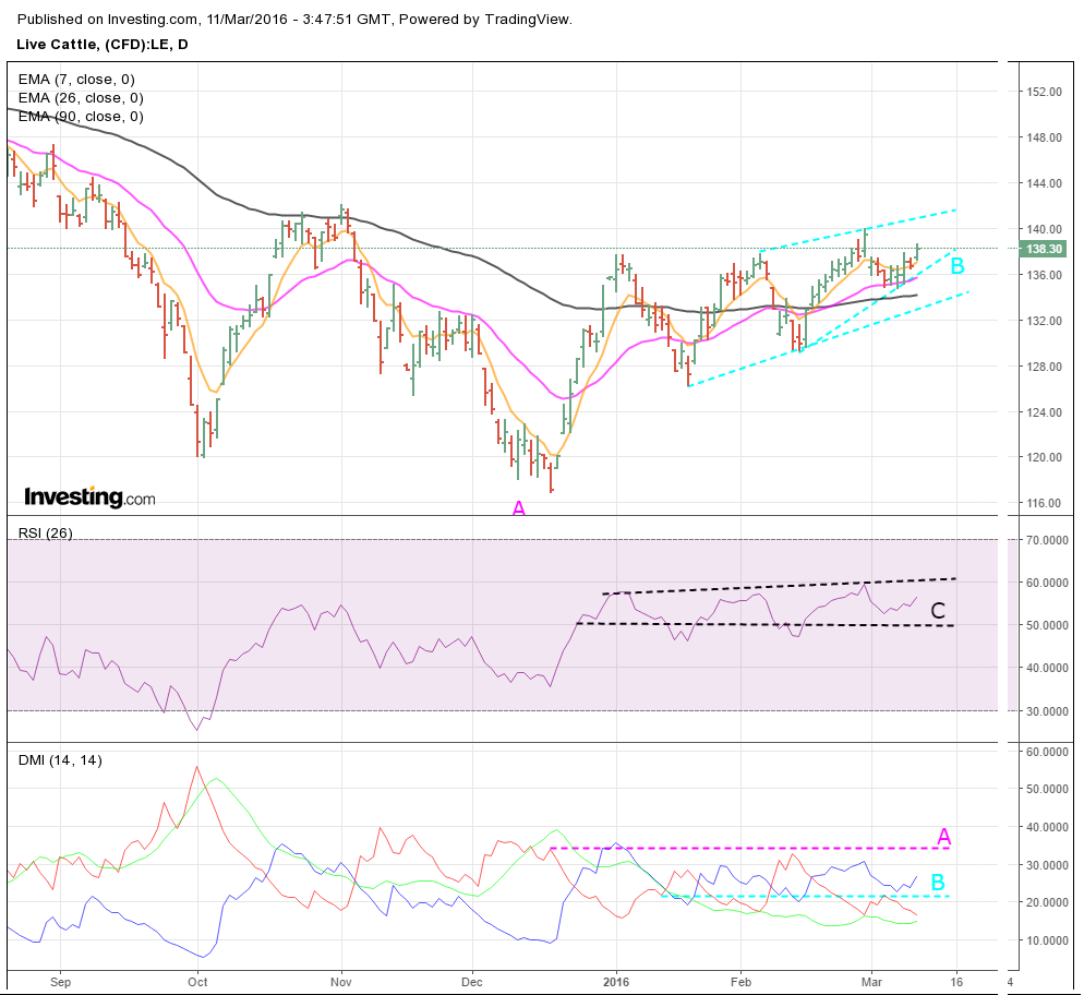 Cattle Daily Chart