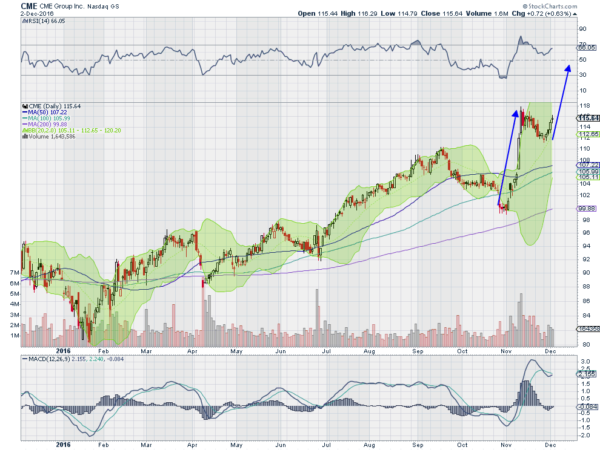 CME Daily Chart