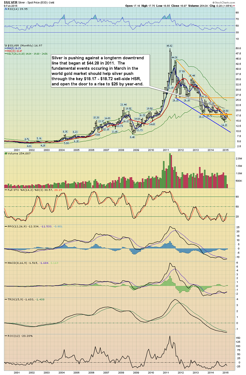 Monthly Silver