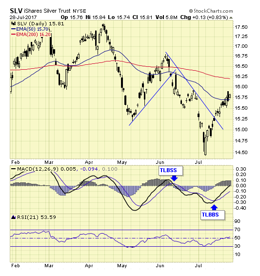 SLV Daily Chart