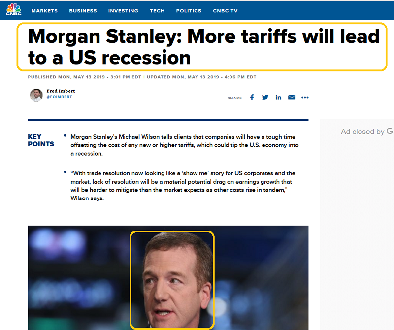 CNBC On Tariffs