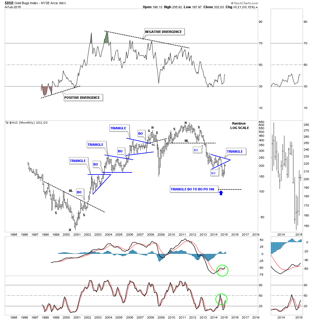 HUI Monthly 1995-Present