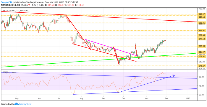 Netflix Daily Chart