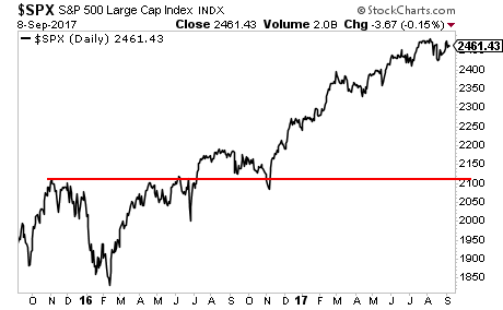 Daily S&P 500