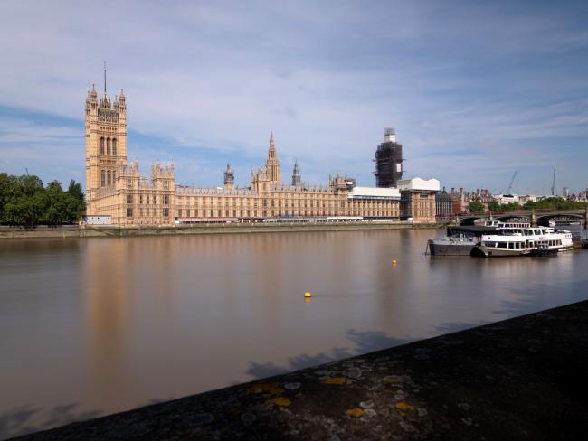 © Bloomberg. The Palace of Westminster, home to the U.K. Parliament and the House of Lords are viewed from the south bank of the River Thames in London, U.K., on Thursday, May 23, 2019. U.K. Prime Minister Theresa May’s Brexit legislation isn’t listed for debate in the first week of June as promised, but the government says it still hopes to put it to Parliament that week.