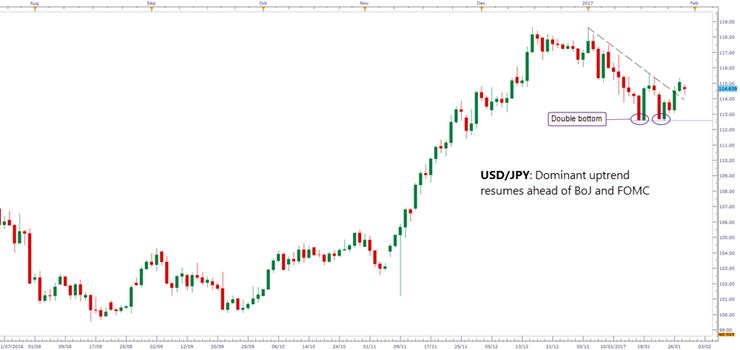 Daily USD/JPY