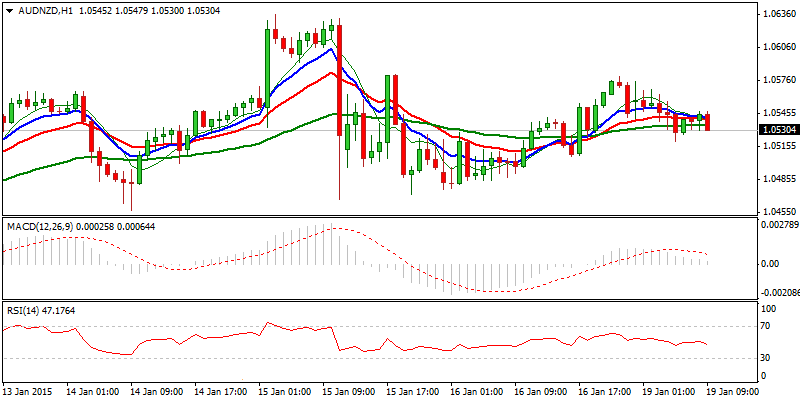 AUD/NZD Hourly Chart