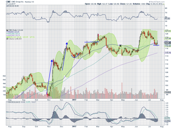 CME Daily Chart