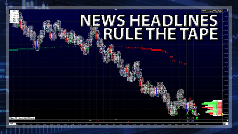 News Headlines Rule The Tape