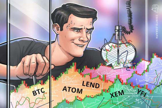 Top 5 Cryptocurrencies to Watch This Week: BTC, ATOM, LEND, XEM, YFI