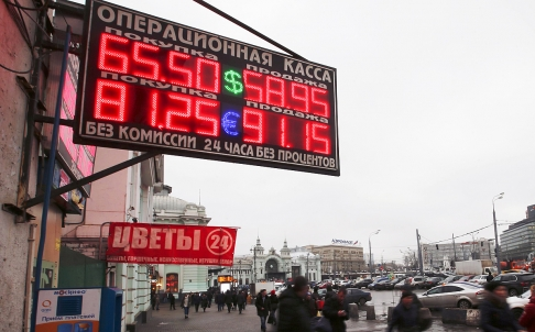 The Plunging Ruble