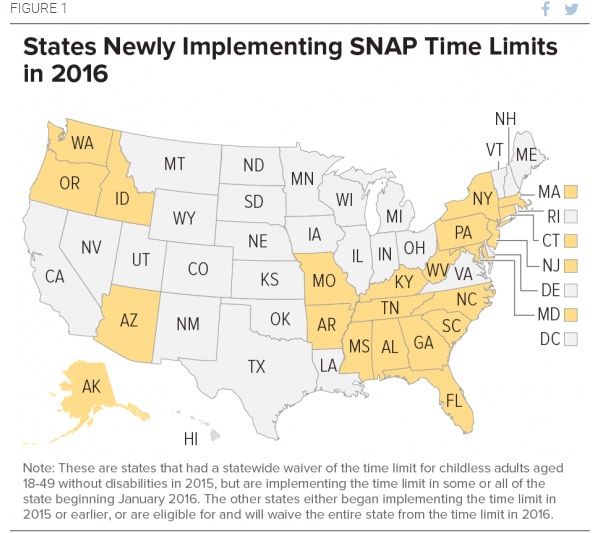 LF SNAP States