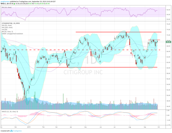 Citigroup Inc Daily Chart