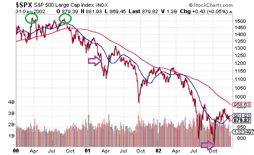 S&P 500 2002 Bear Market