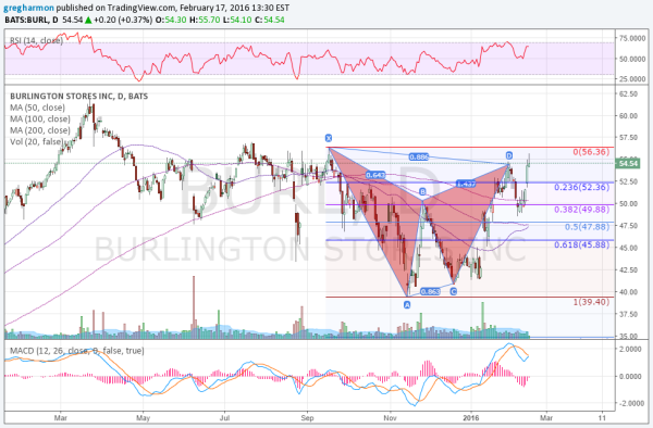 BURL Daily Chart