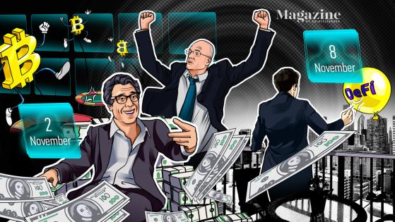 Bitcoin special! New 2020 high, election fallout, DeFi suffers: Hodler’s Digest, Nov. 2–8