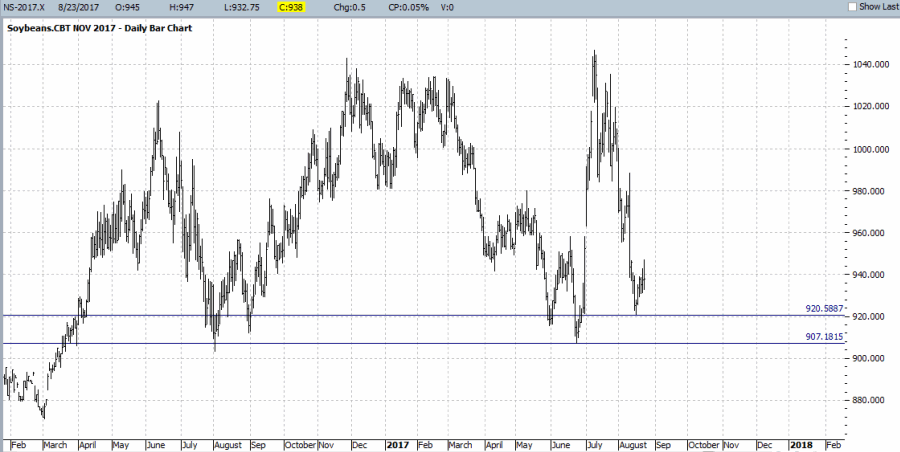 Potential Soybean Support