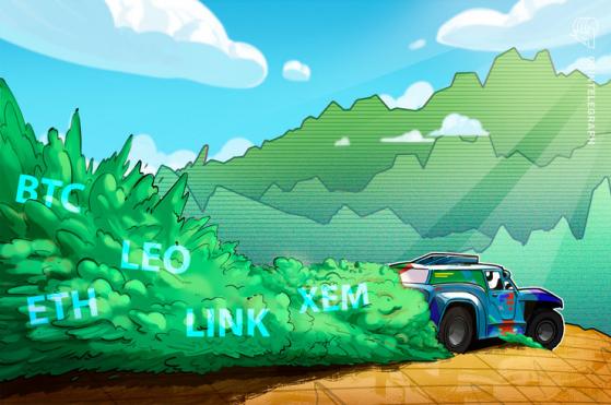 Top 5 cryptocurrencies to watch this week: BTC, ETH, LINK, LEO, XEM