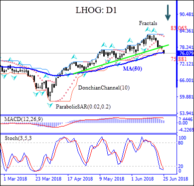 Daily Lean Hog Futures