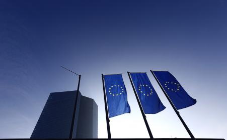 © Reuters/Kai Pfaffenbach. The new European Central Bank (ECB) headquarters is pictured in Frankfurt, Jan. 21, 2015.