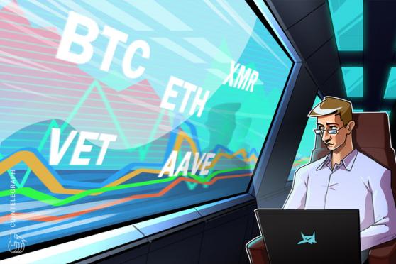 Top 5 cryptocurrencies to watch this week: BTC, ETH, XMR, VET, AAVE