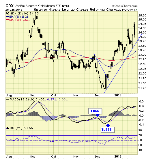 GDX Daily Chart