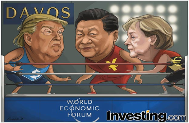 Fear of Trade War as Trump Heads to Davos