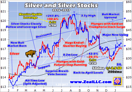 Silver & Silver Stock 2016 - 2017