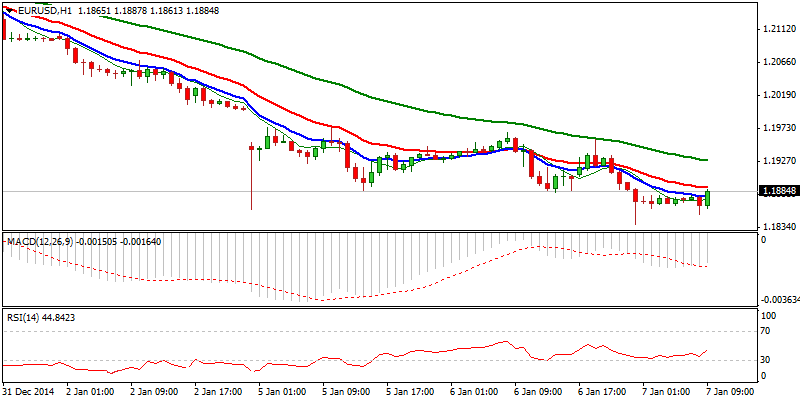 EUR/USD Hourly Chart