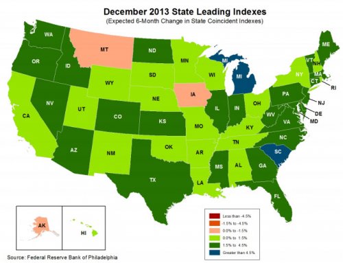 December 2013 State Leading Indicators