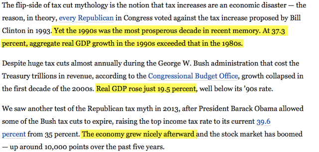 Why Tax Cuts Don't Equal Growth, Part 2