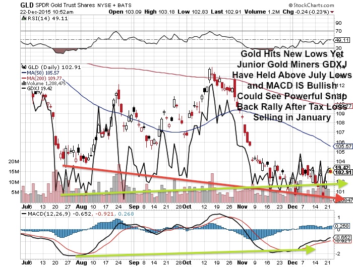 GLD Daily Chart